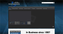 Desktop Screenshot of homepageonline.com